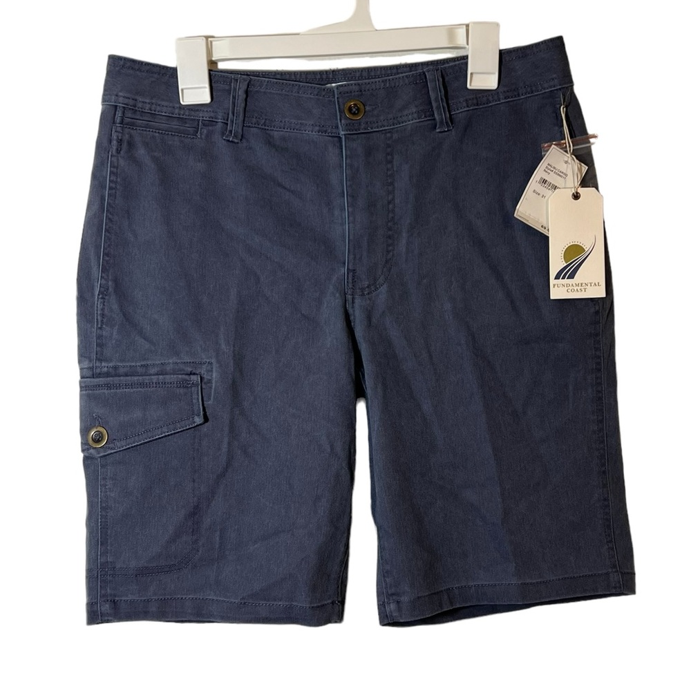 Fundamental Coast Malibu Blue Cargo Shorts Mens 31